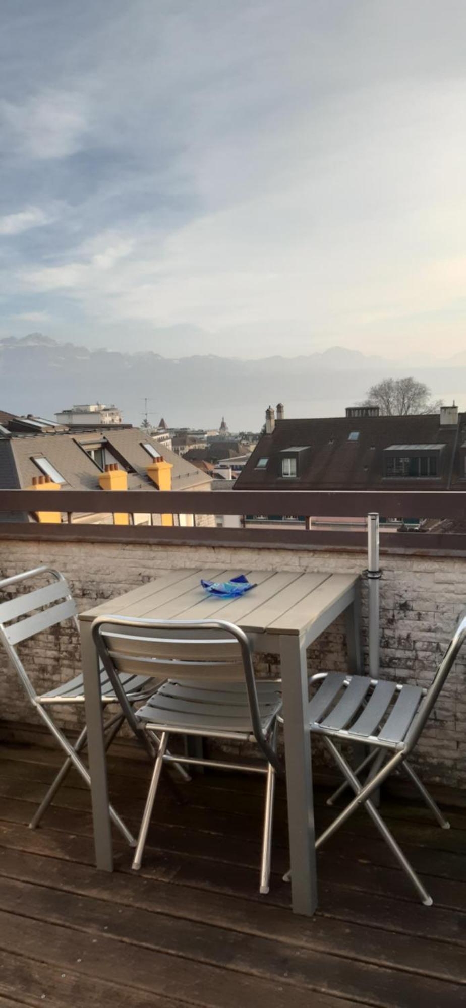 Apartamento Beauregard Attique Lausana Exterior foto