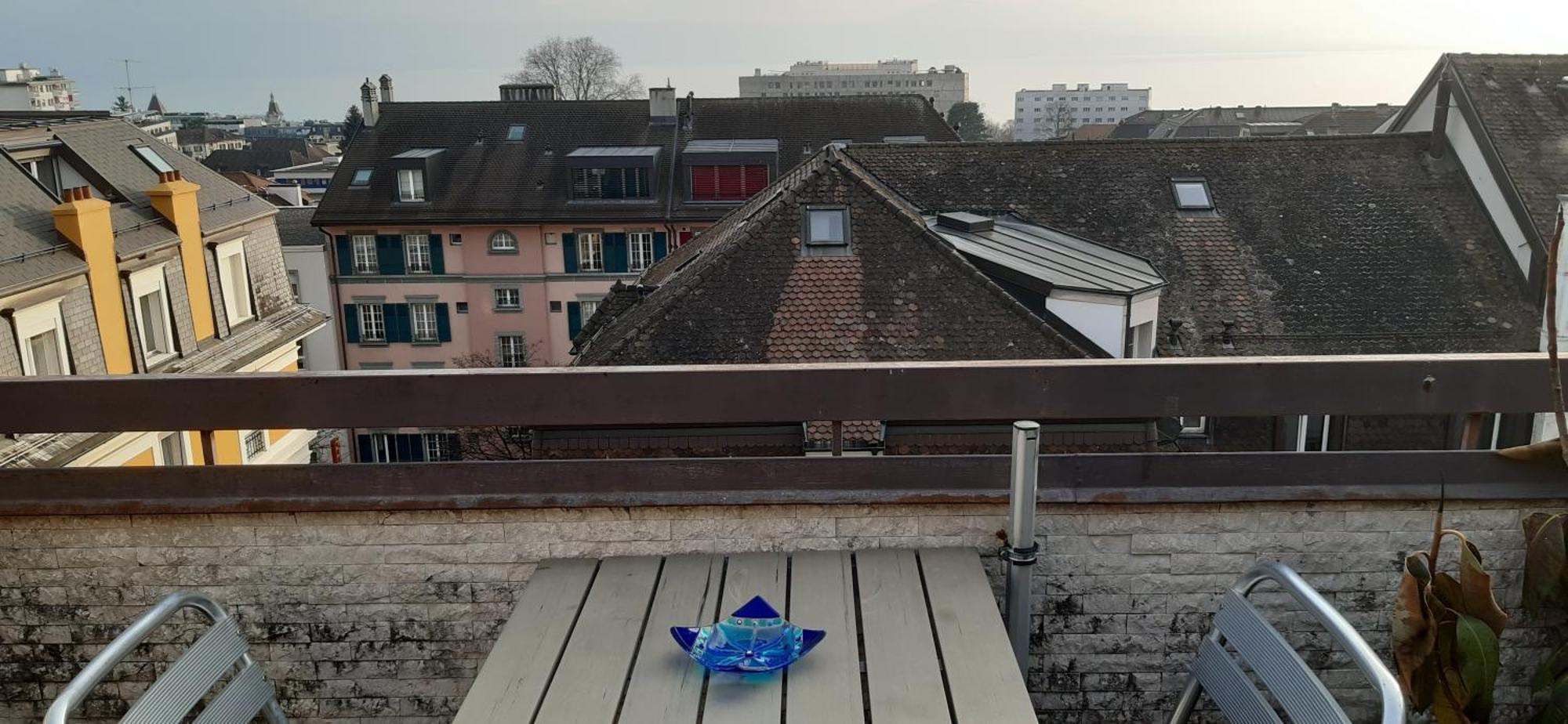 Apartamento Beauregard Attique Lausana Exterior foto